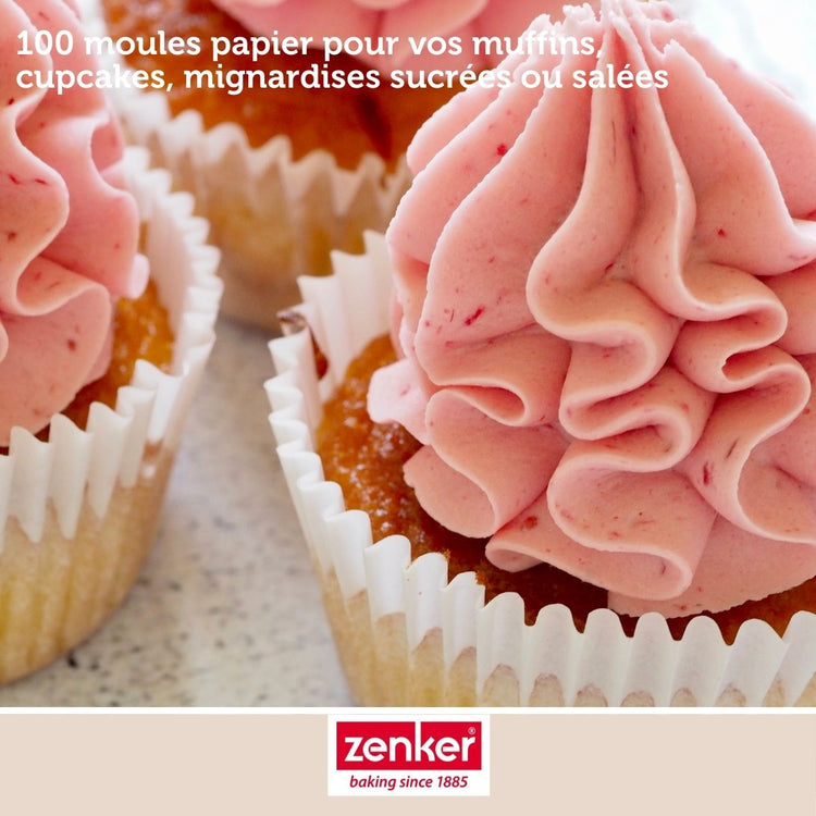 Set de 104 ustensiles de pâtisserie moules à gâteaux bols spatule et verre doseur Zenker Smart Pastry