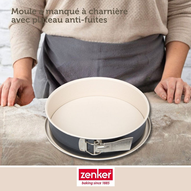 Set de 5 ustensiles de pâtisserie moule à gâteaux bol spatule pâtisserie et verre doseur Black mettallic Black mettallic Zenker Black mettallic