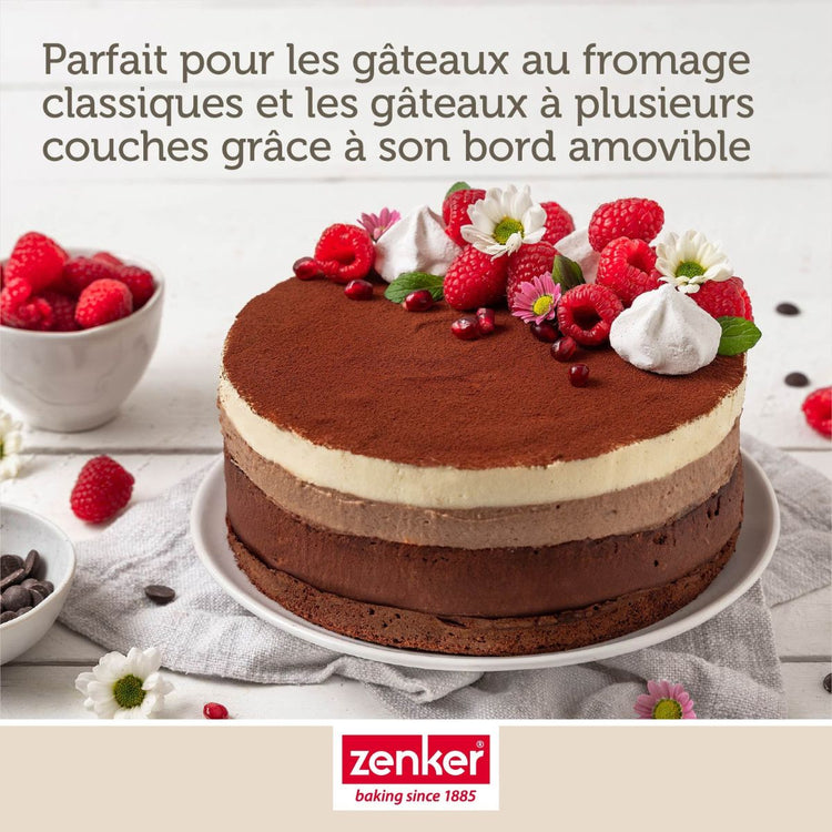 Set de 4 ustensiles de pâtisserie moule à manqué bol et spatule PerfectBack+ PerfectBack+ Zenker PerfectBack+