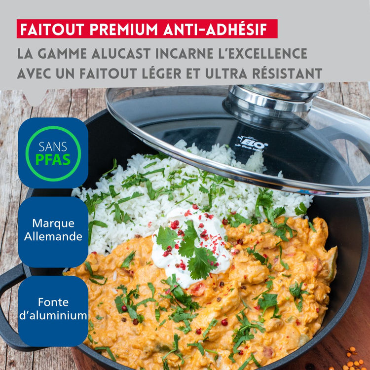 Faitout 16 cm sans PFAS Elo Alucast