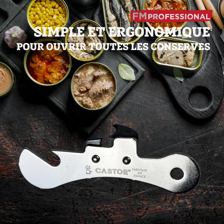 Lot de 4 ouvre-boites FM Professional