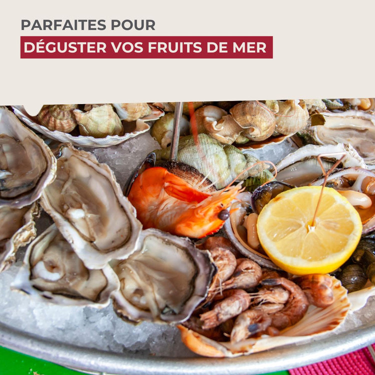 Lot de 6 fourchettes à escargots Fackelmann