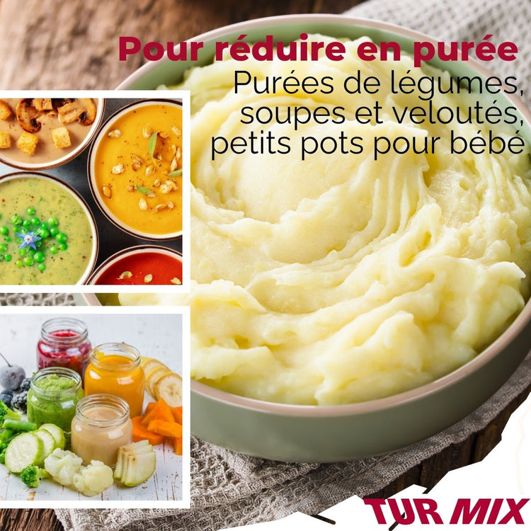 Ensemble mixeur plongeant sans fil Turmix