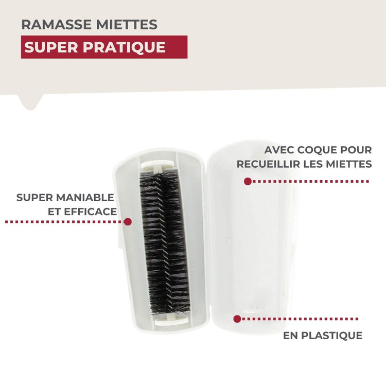 Ensemble de 2 ramasse miettes de table Fackelmann Tecno