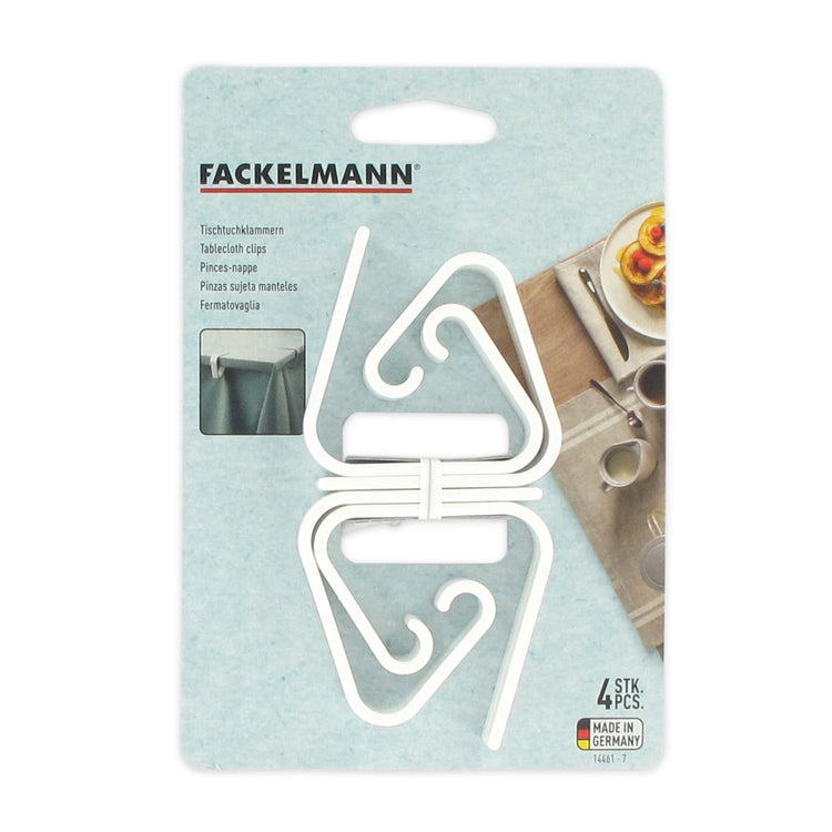 Lot de 8 pinces à nappe Fackelmann Tecno