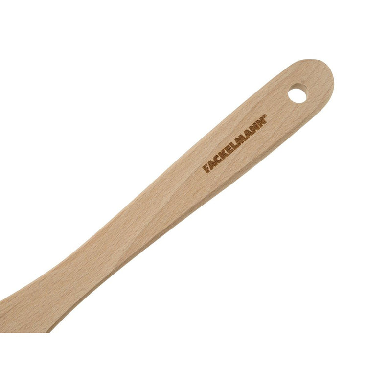 Set de 2 ustensiles de cuisine spatule en bois Fackelmann Nature