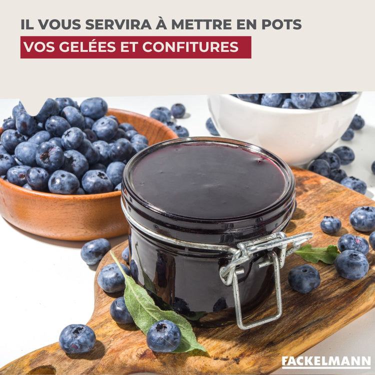 Set de 2 ustensiles de cuisine entonnoir inox Fackelmann Basic