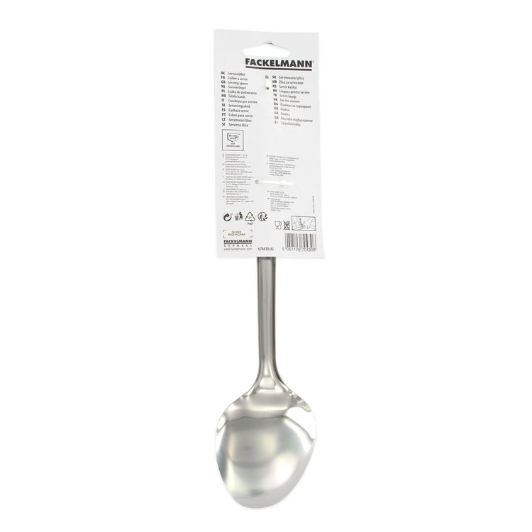 Set de 2 ustensiles de cuisine cuillère de service et cuillère de cuisine Fackelmann Elemental