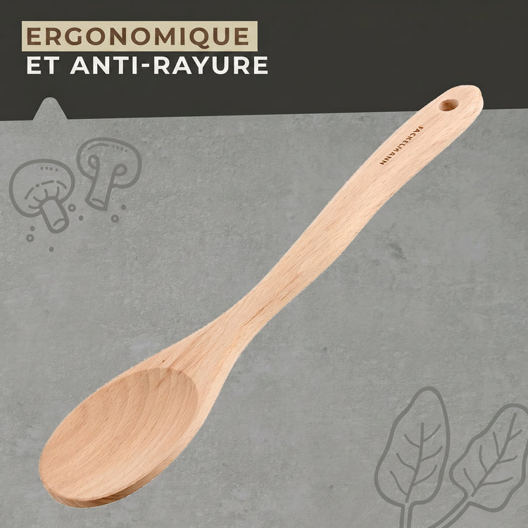 Cuillère de cuisine en bois FSC Fackelmann Eco Friendly