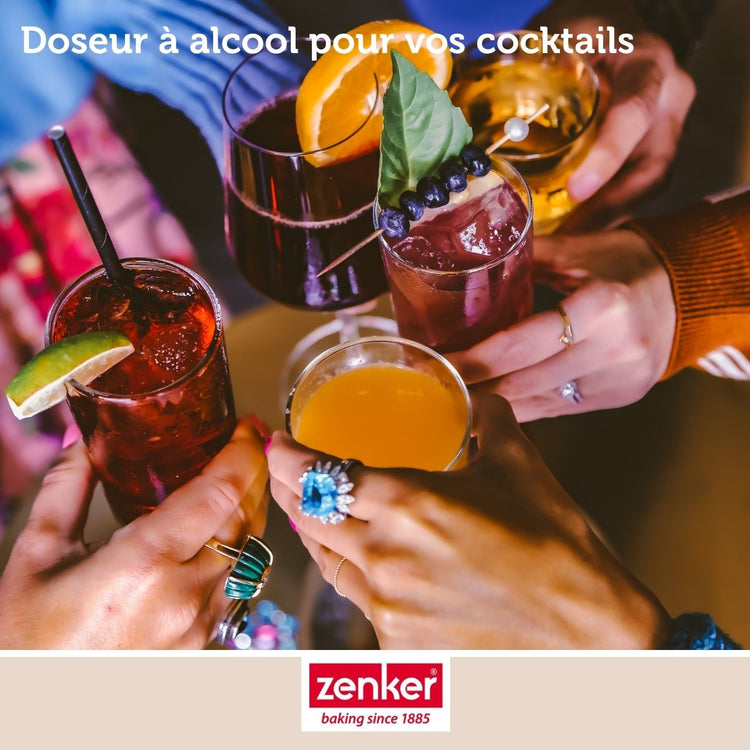 Mini verre mesureur en verre 40 ml Zenker