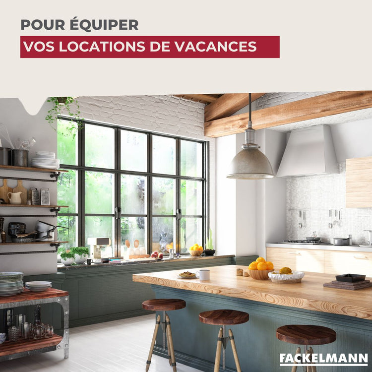 Lot de 6 pots à moutarde avec cuillère Fackelmann