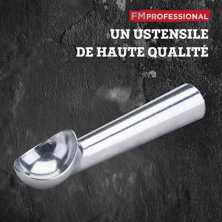 Set de 2 ustensiles de cuisine cuillère à glace professionnelle FM Professional Gourmet Edition
