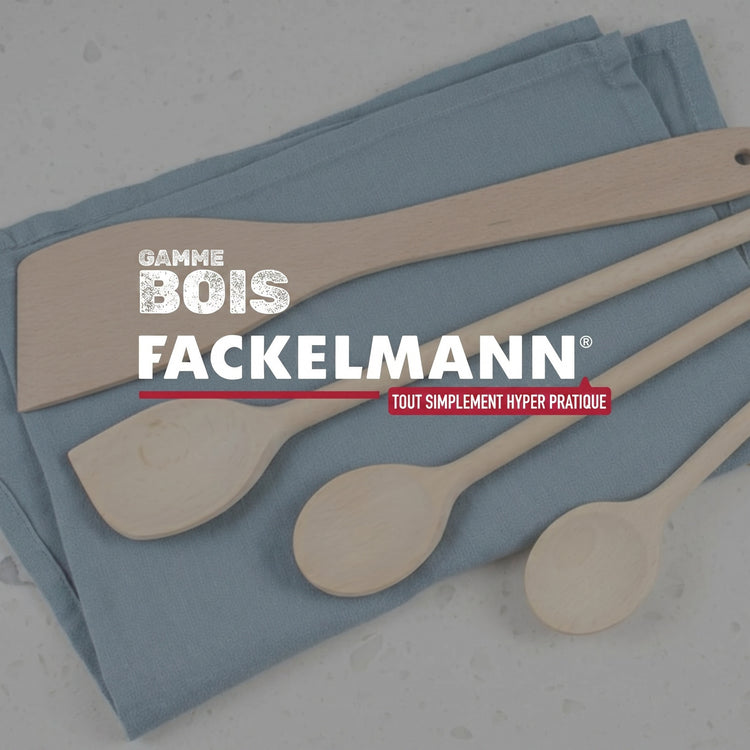 Set de 4 ustensiles de cuisine en bois FSC Fackelmann Eco Friendly