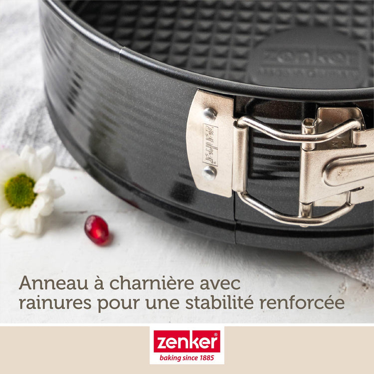 Moule à manqué et à savarin double fond 26 cm Zenker PerfectBack+