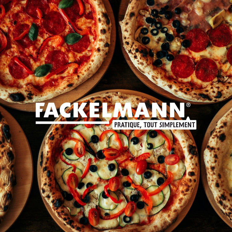 Planche à pizza et tarte flambée en bois Fackelmann Wood Edition