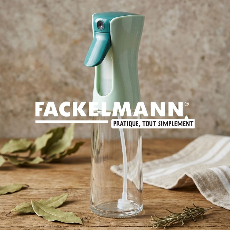 Vaporisateur rechargeable multifonctions en verre Fackelmann Océan