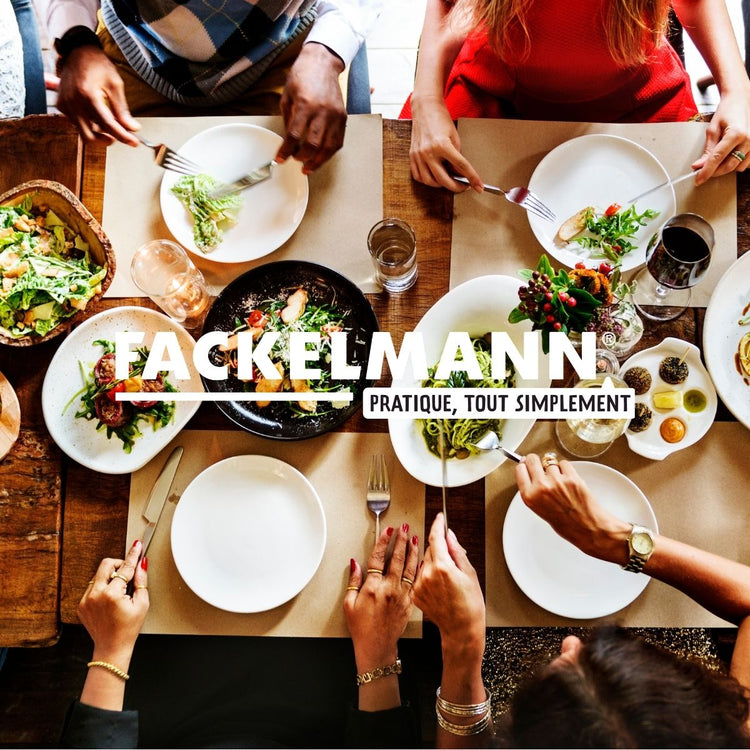 Set 2 poêles 20 et 24 cm en inox Fackelmann Geneva