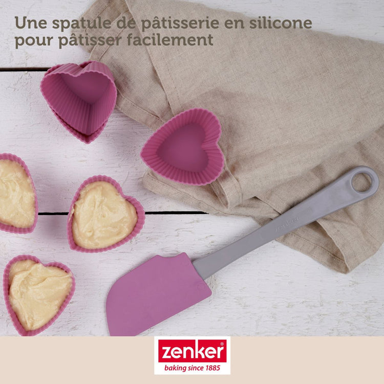 Set de 4 ustensiles de pâtisserie moule à manqué 2 bols et spatule Zenker Green Vision