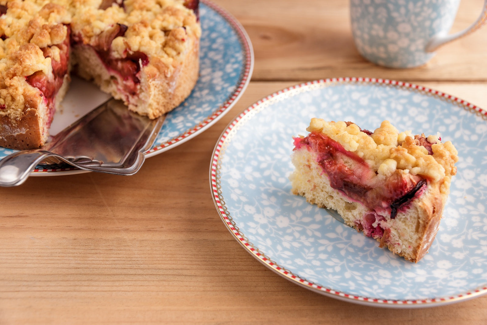 La recette du crumble aux prunes