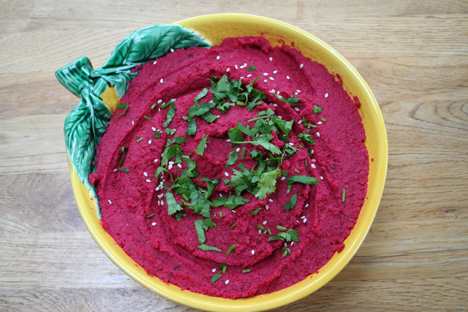 La recette du houmous à la betterave