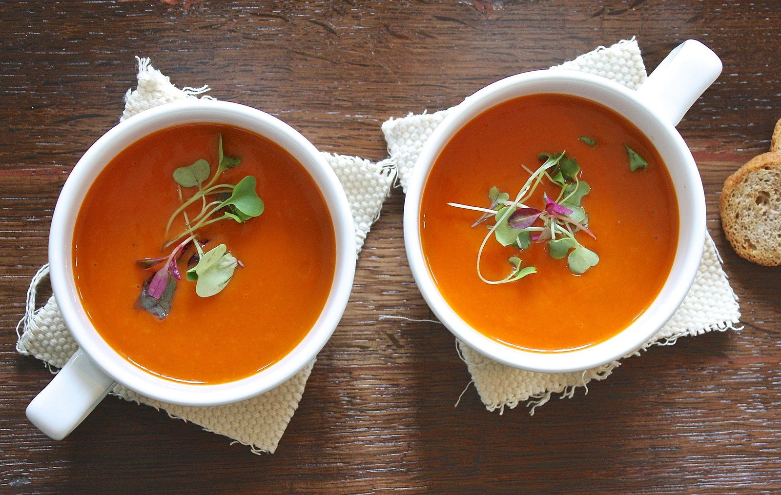 La recette de la soupe de tomates