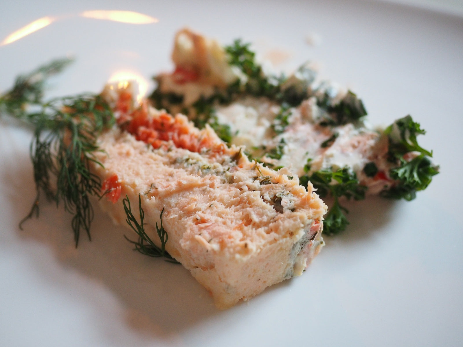 La recette de la terrine de saumon à l'aneth