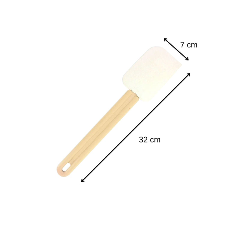 Ensemble de 2 Maryses de pâtisserie et de cuisine manche en résine 32 cm Fackelmann