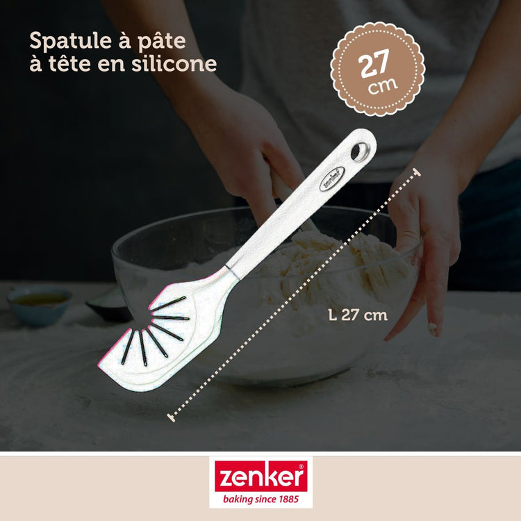 Set de 2 spatules pâtisserie en silicone Zenker Smart Pastry