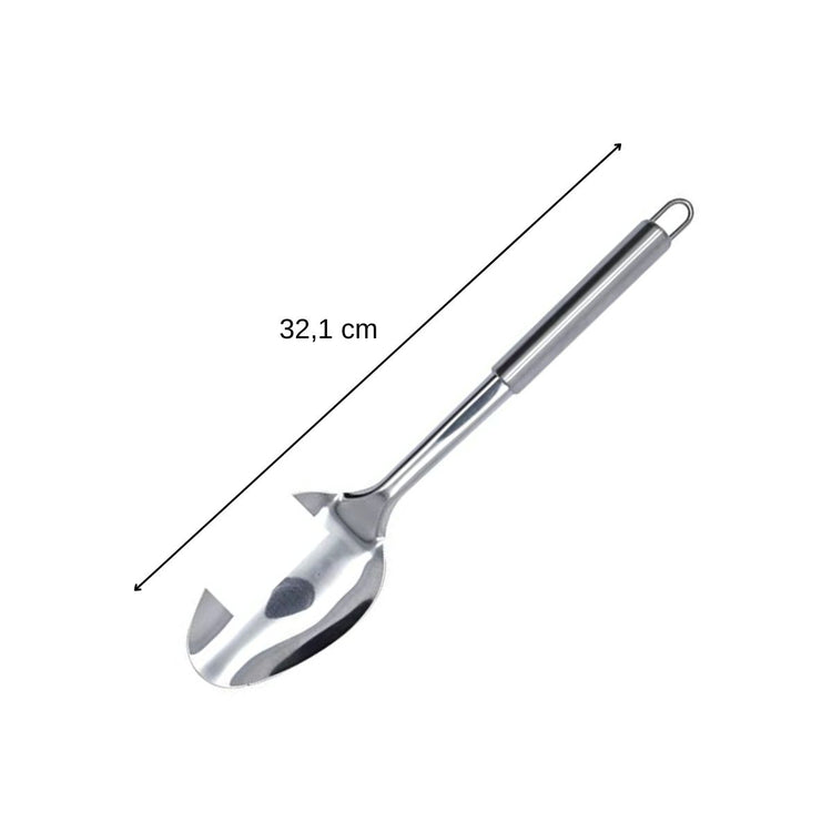 Set de 2 ustensiles de cuisine cuillère de service et cuillère de cuisine Fackelmann Elemental
