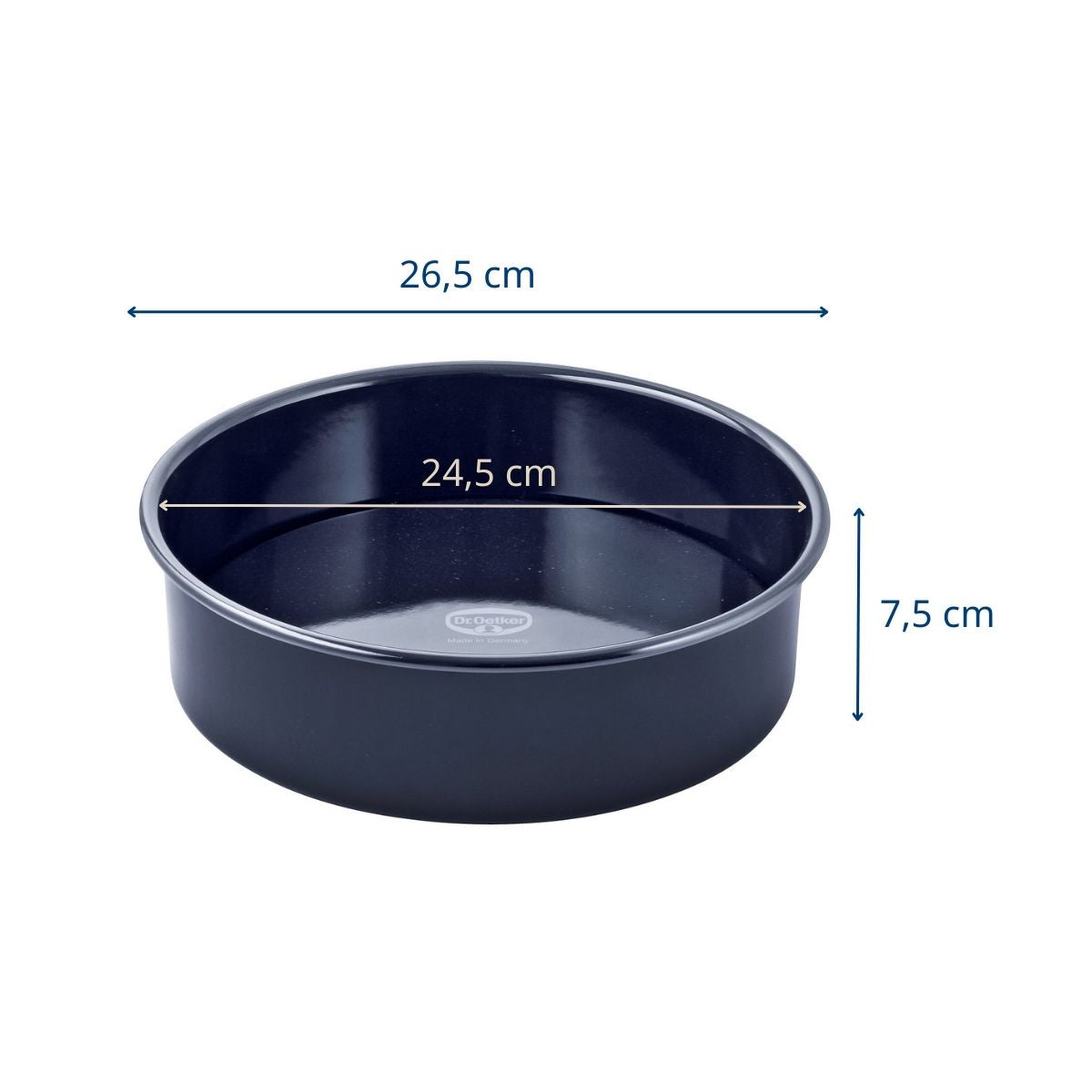 Moule à manqué fond amovible 26,5 cm Dr Oetker Back Liebe
