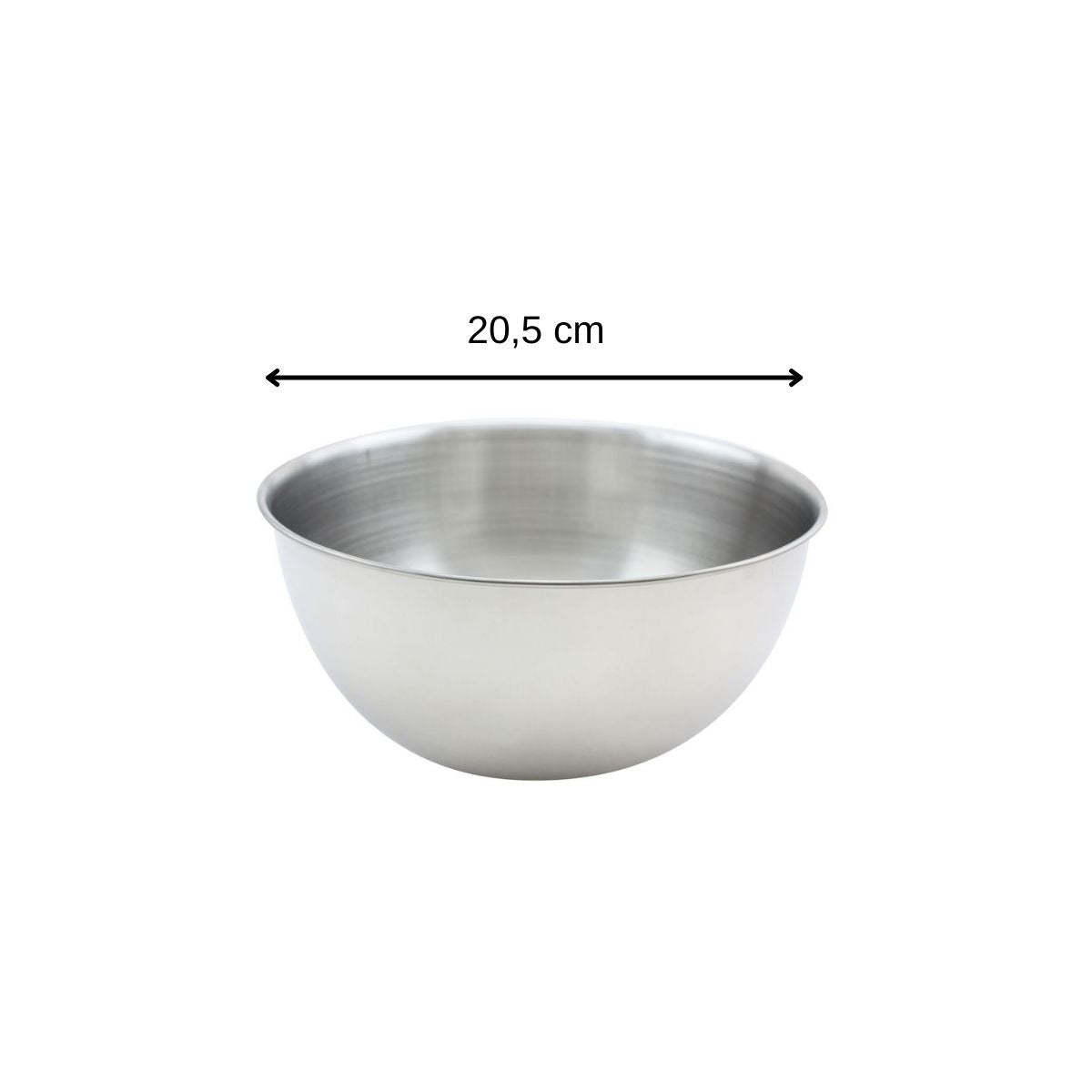 Bol à mixer en inox de 20,5 cm de diamètre Fackelmann Basic