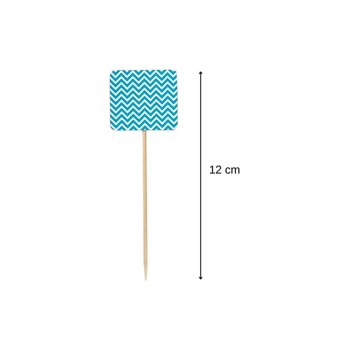 Lot de 50 cure-dents avec drapeau pour apéritif Fackelmann Eco Friendly