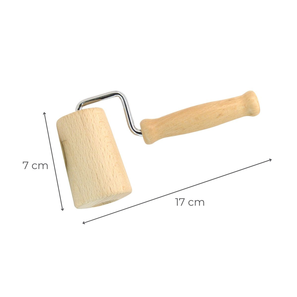Mini rouleau à pâtisserie en bois Fackelmann Boissellerie