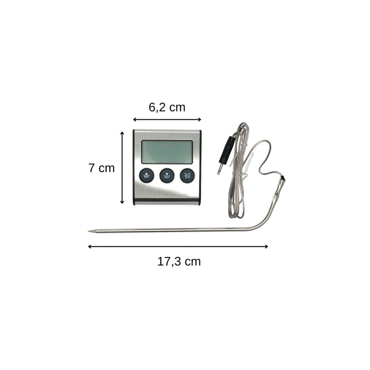 Thermomètre de cuisson digital à sonde Fackelmann