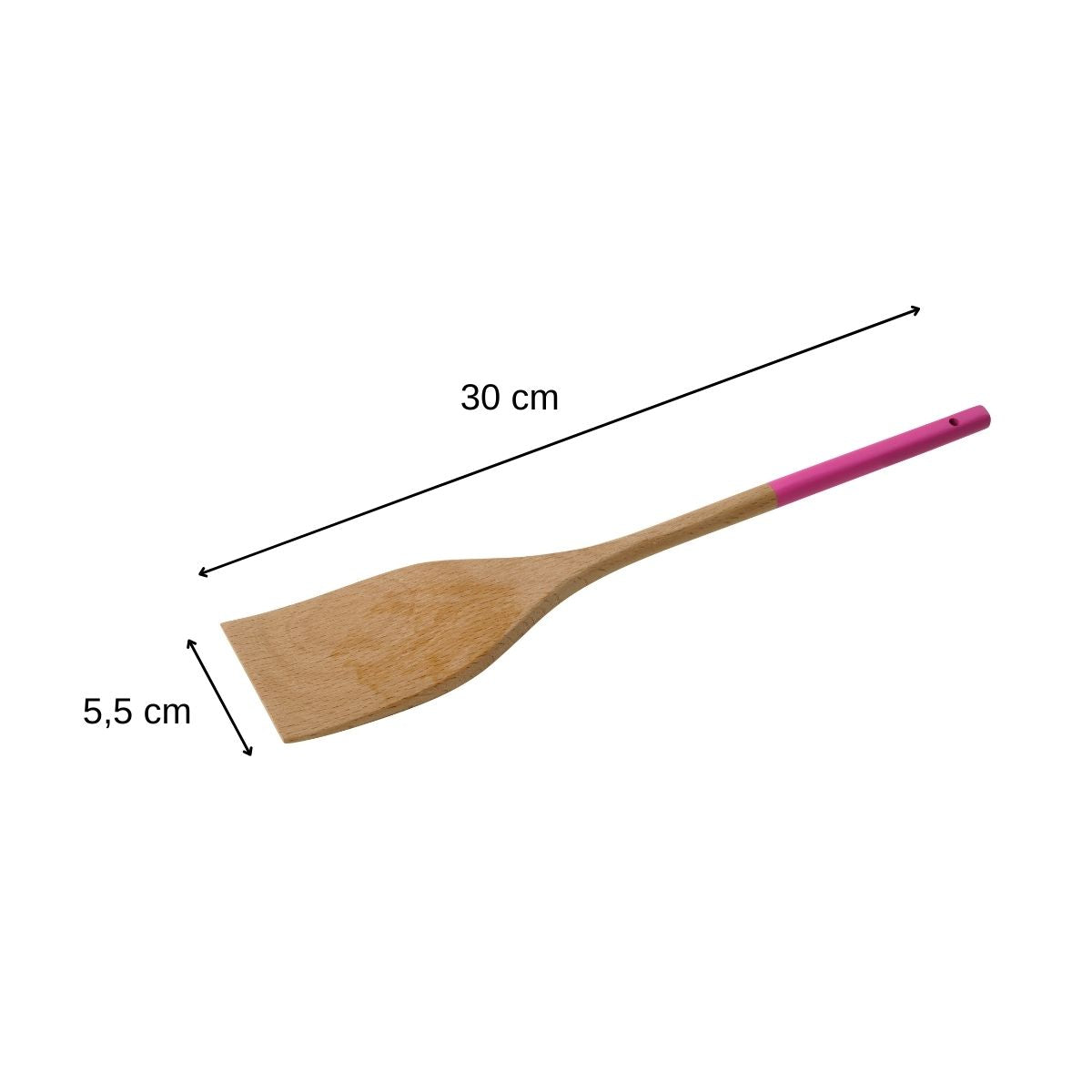 Spatule de cuisine en bois 30 cm Tasty Green