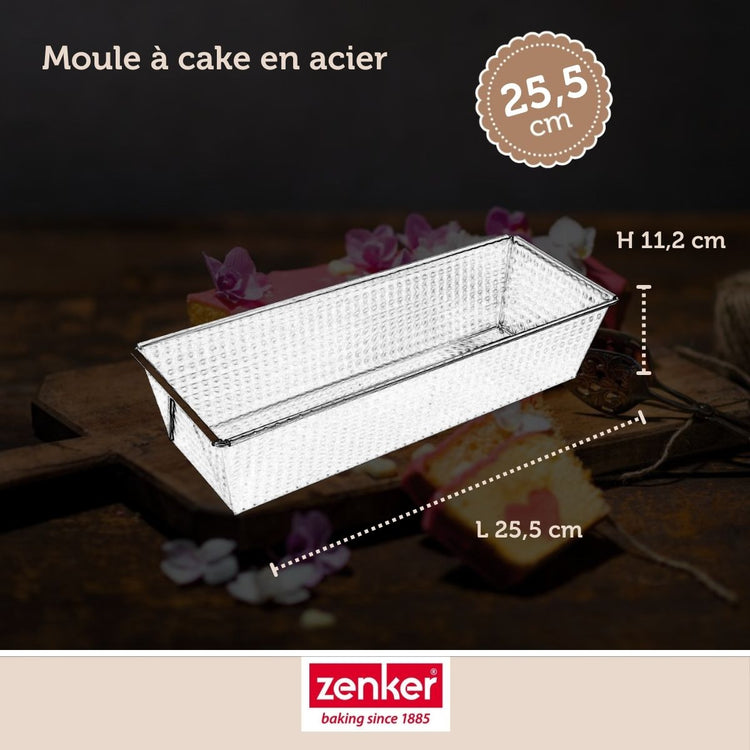 Moule à cake 25,5 cm Zenker Silver