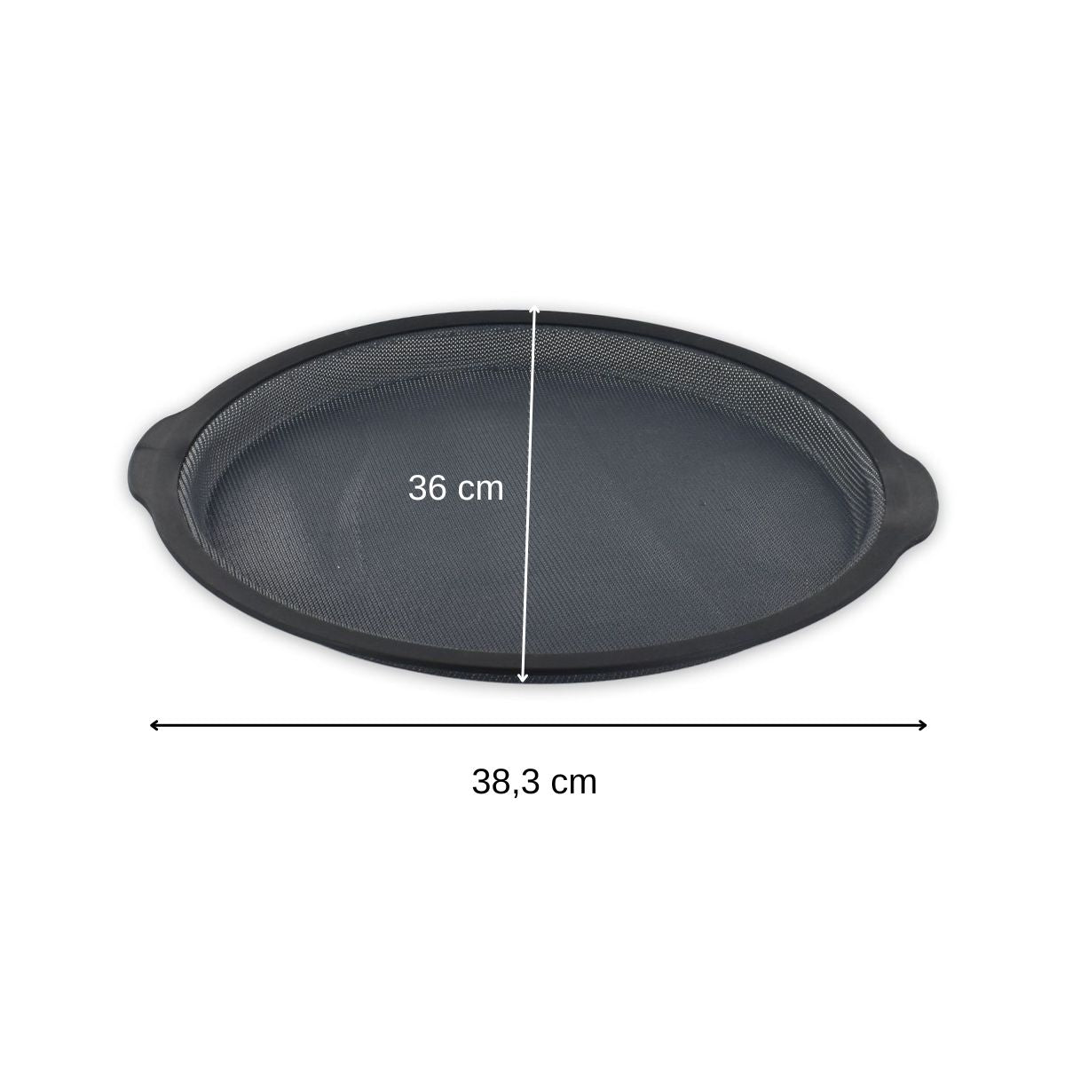 Plaque à pizza ronde Zenker Silicone fibre de verre