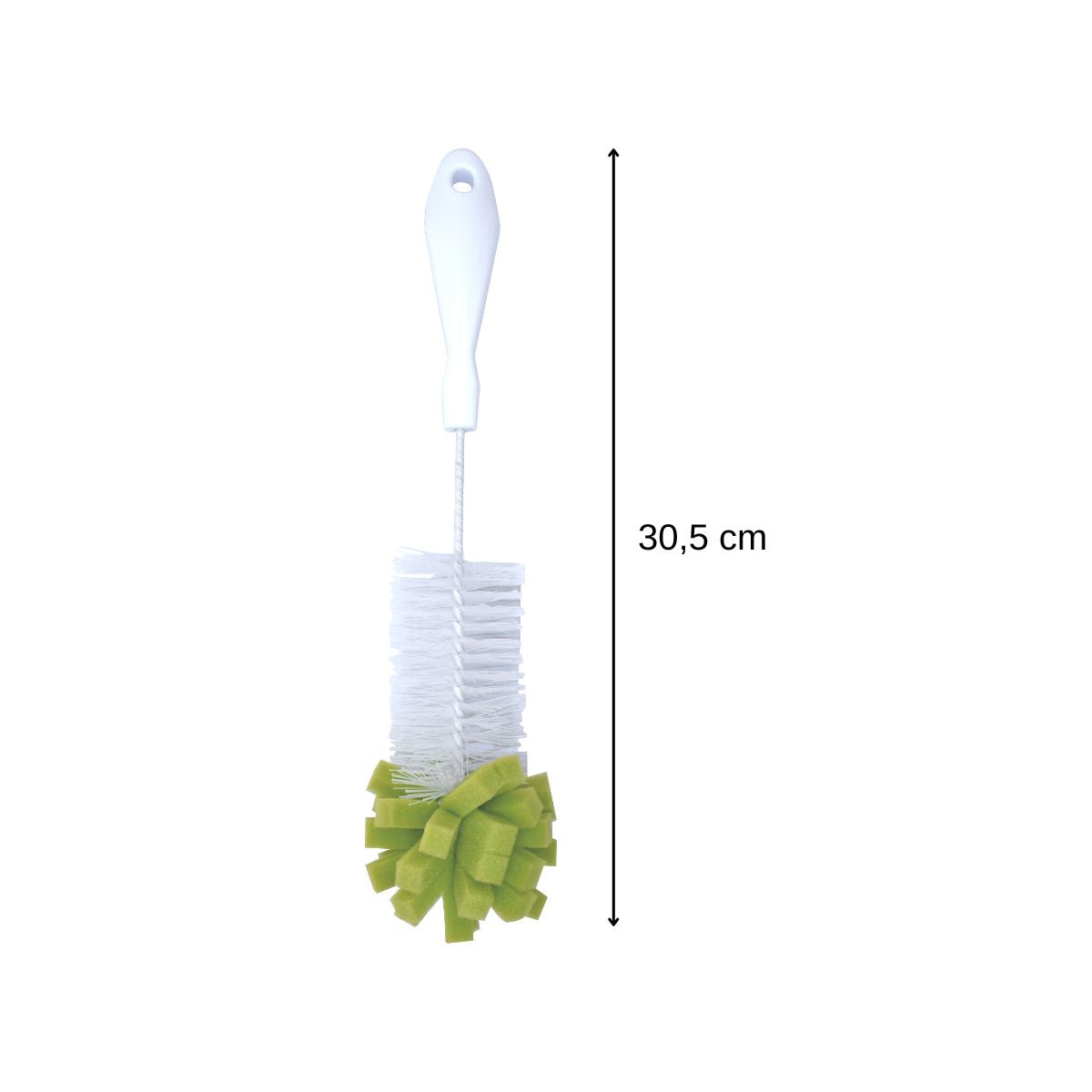 Goupillon pour bouteille avec embout éponge Fackelmann Tecno