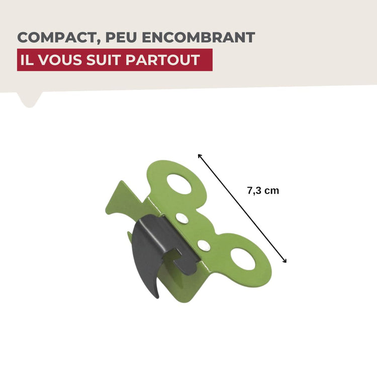Ensemble de 2 Ouvre-boîtes manuel papillon Fackelmann