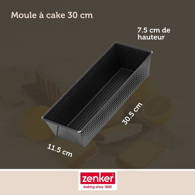Set de 5 ustensiles de pâtisserie moule à gâteaux bols spatule et verre doseur Black metallic Black mettallic Zenker  Black mettallic