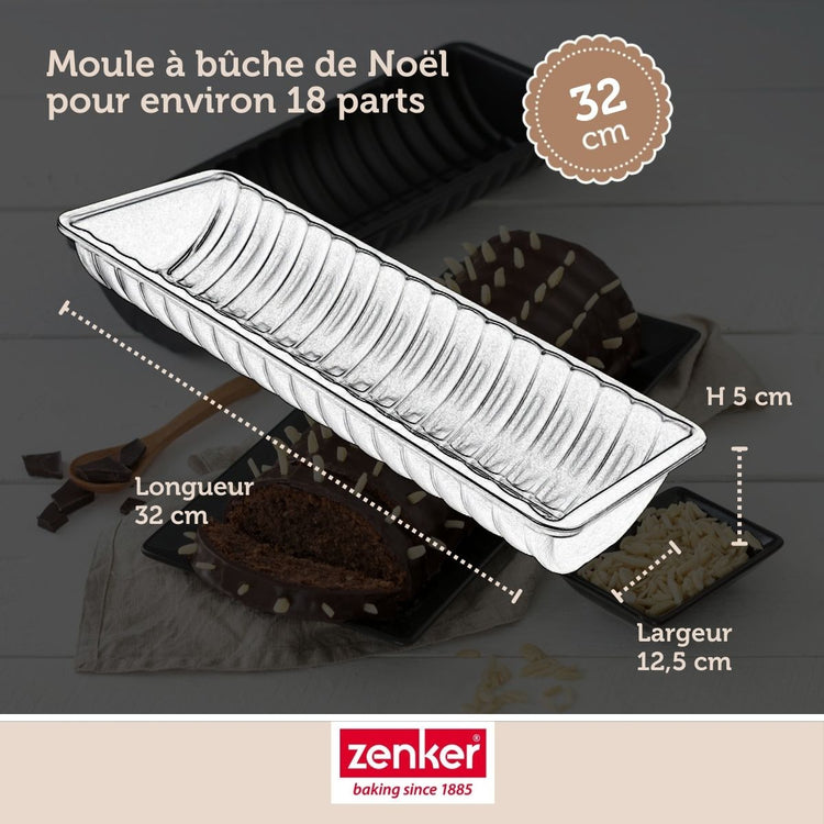 Set de 5 ustensiles de pâtisserie moule à gâteaux bol spatule pâtisserie et verre doseur Black metallic Black mettallic Zenker  Black mettallic