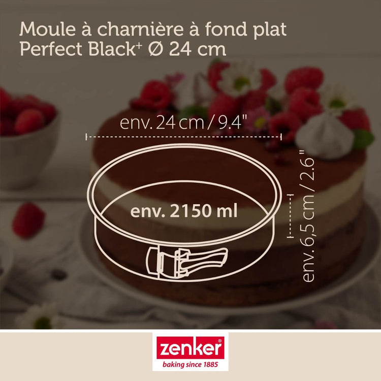 Set de 4 ustensiles de pâtisserie moule à gâteaux bols et spatule PerfectBack+ PerfectBack+ Zenker PerfectBack+