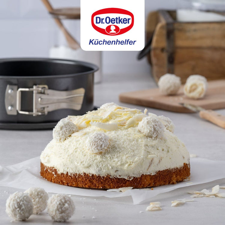 Lot de 2 moules à gâteaux 18/18 cm en acier Dr oetker Tradition