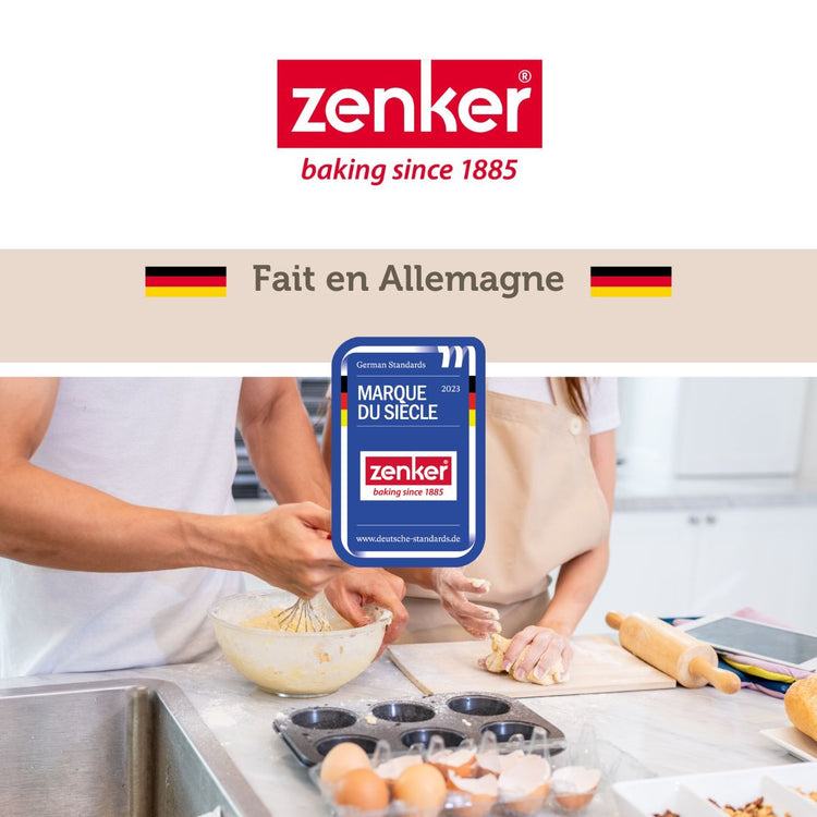 Set de 2 spatules pâtisserie en silicone Zenker Smart Pastry