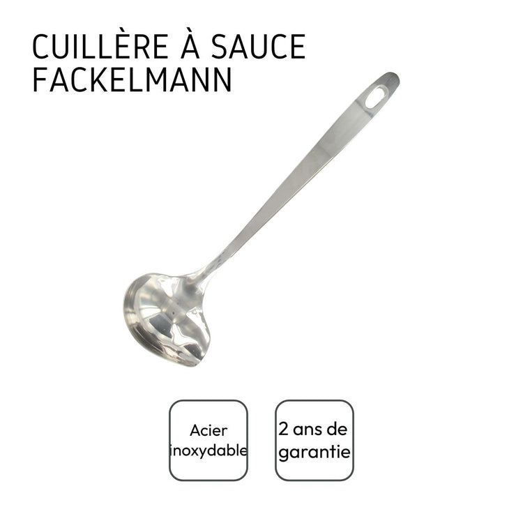 Set de 2 ustensiles de cuisine cuillère inox Fackelmann Oxford