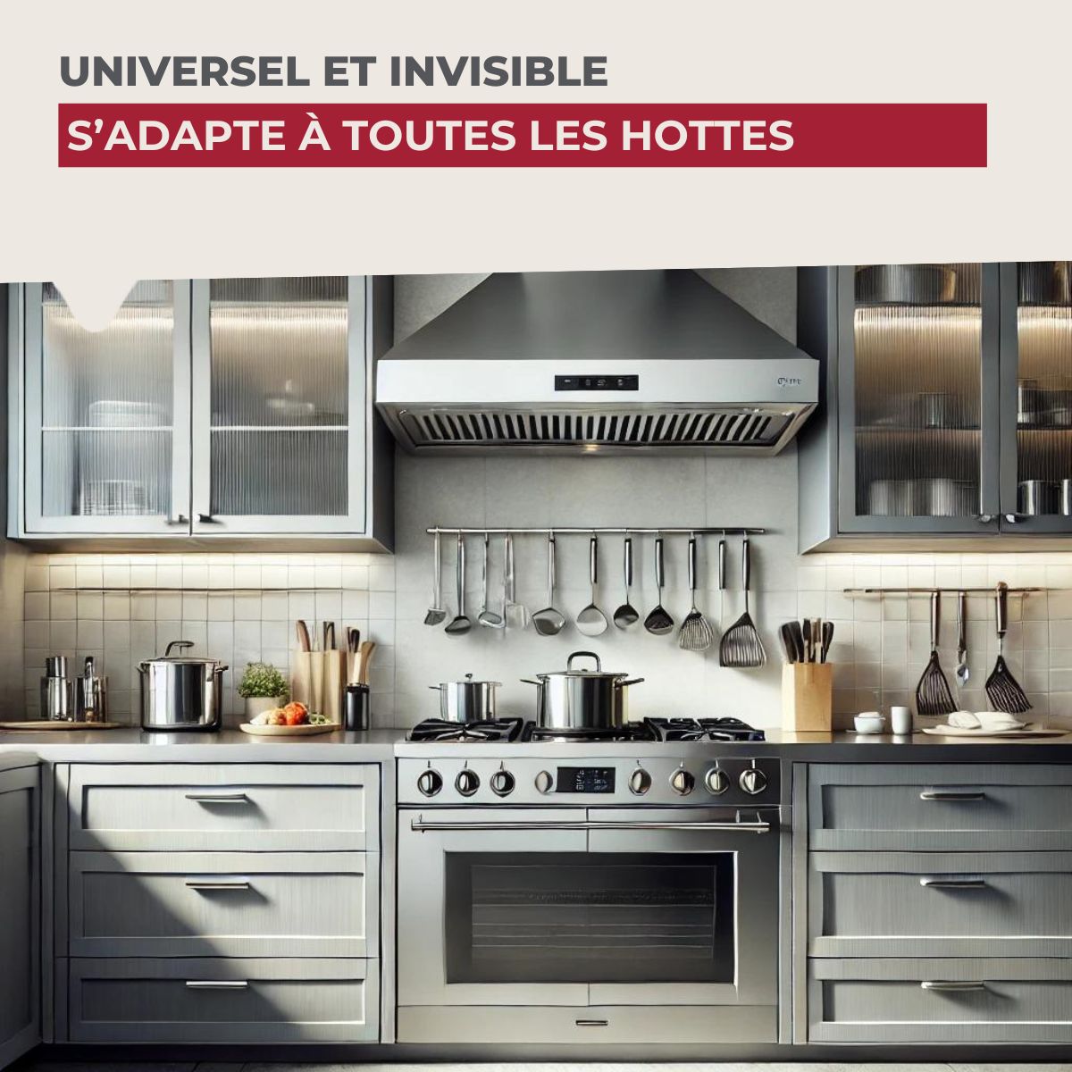 Filtre hotte Fackelmann Accessoires hotte et friture