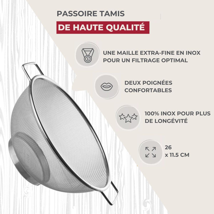 Passoire tamis 26 cm Fackelmann