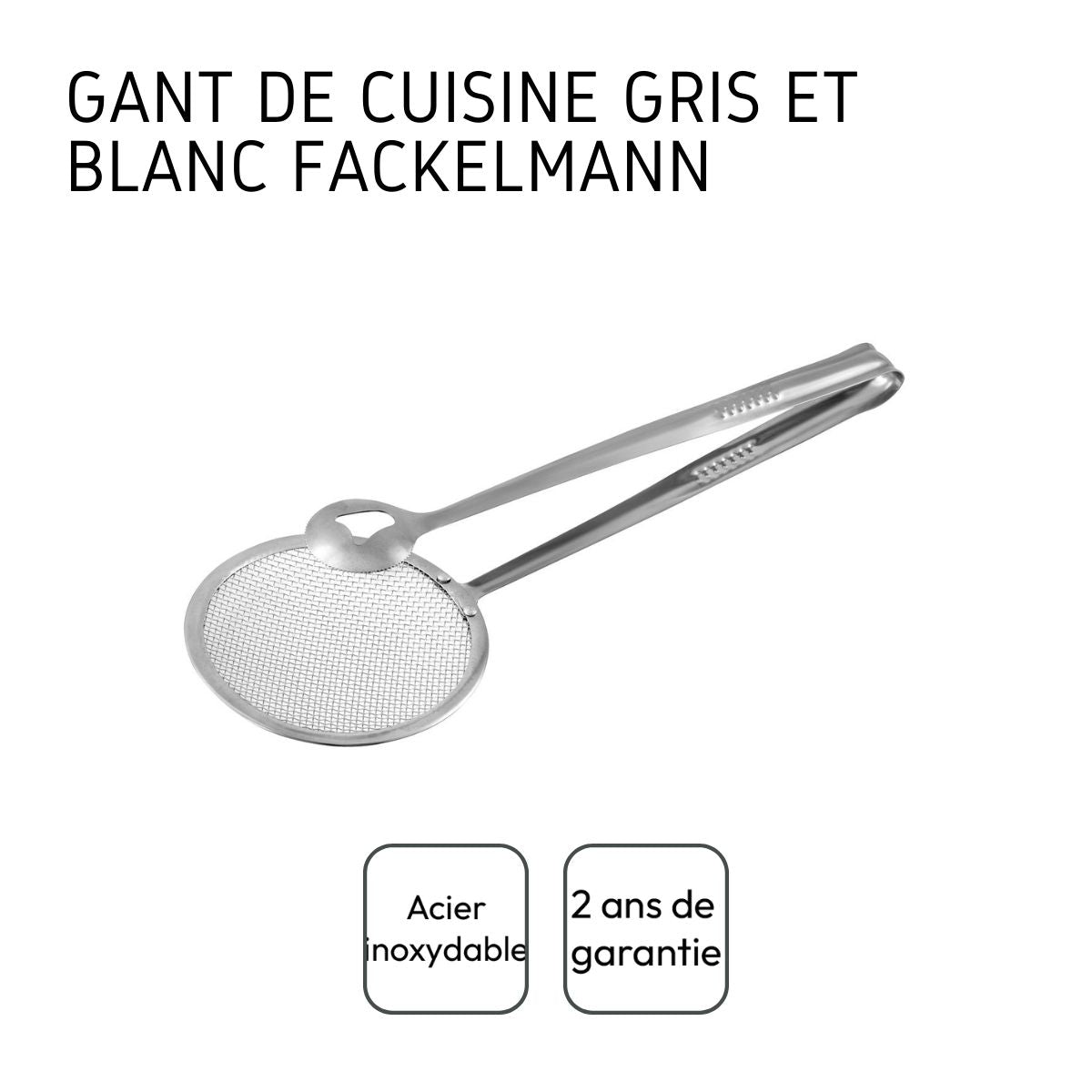 Pince à friture pour beignets au chocolat Zenker