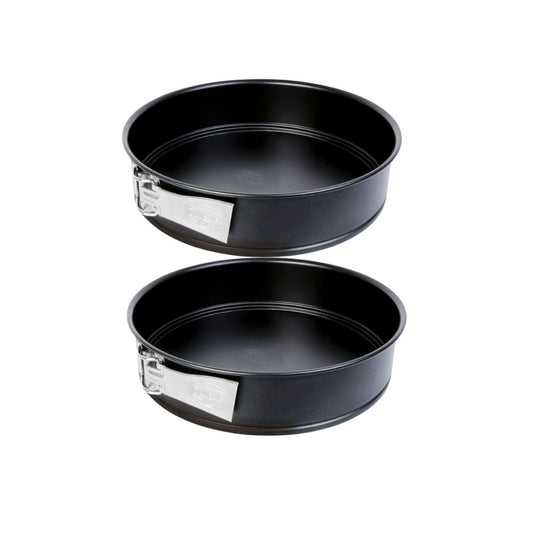 Lot de 2 moules à gâteaux 26/26 cm en acier Dr oetker Tradition