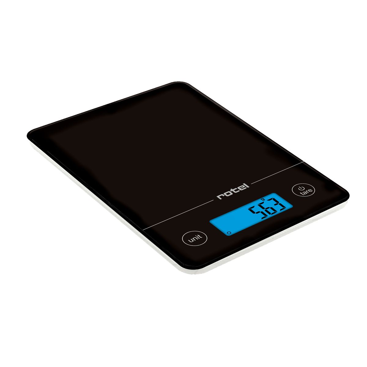 Balance de cuisine Noir électronique écran tactile Rotel
